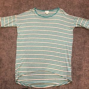Striped XXS LulaRoe Irma tunic